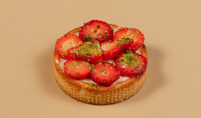 Çiyələkli Tart